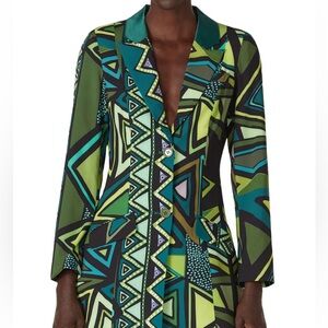 Kahindo‎ size XS NWT RTR Geometric printed blazer
